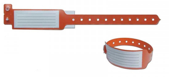 bracelet hopital rouge adulte Luquet et Duranton