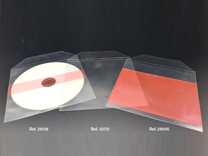 pochettes CD transparentes