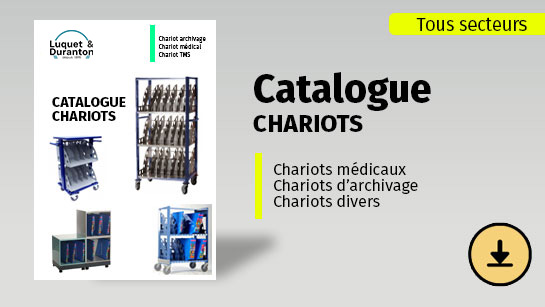 Couverture du catalogue chariots ergonomiques