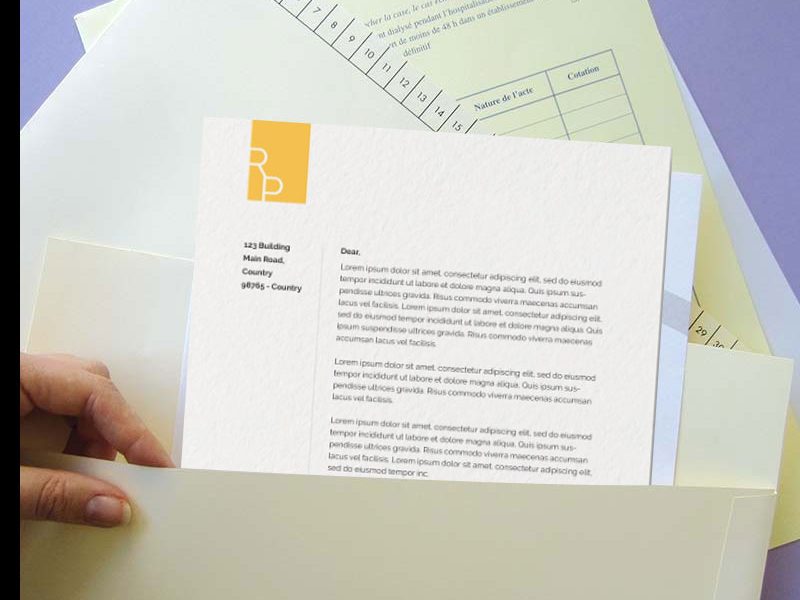 Pochettes personnalisable pour le classement et l'archivage des documents.