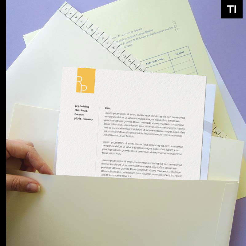 Pochettes personnalisable pour le classement et l'archivage des documents.