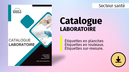 catalogues étiquettes pour laboratoires