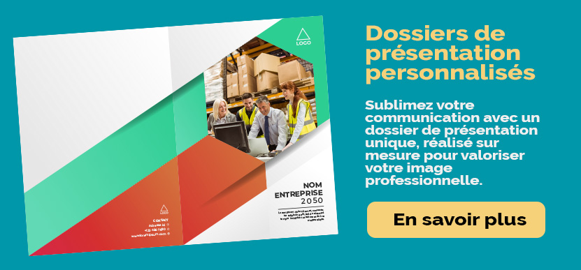 commandez vos dossiers de présentations pour votre entreprise