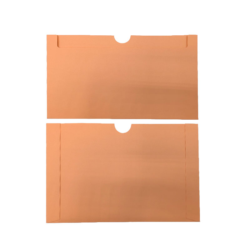 Pochettes cartonnées avec encoche