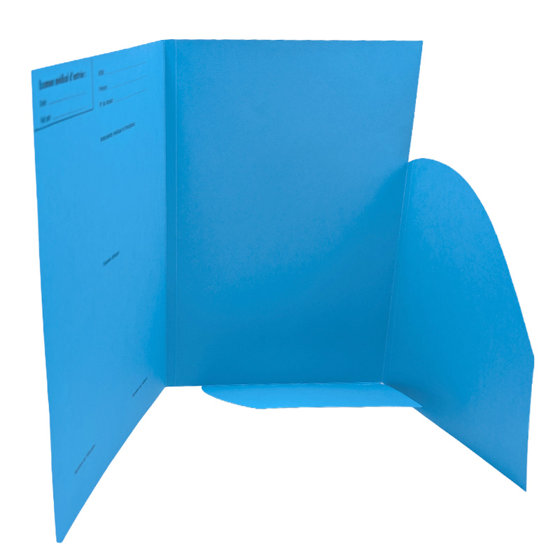 chemises papier personnalisables