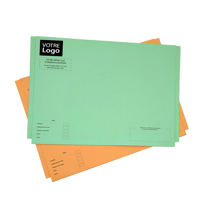 pochette en papier personnalisables