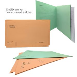 pochettes papier personnalisables