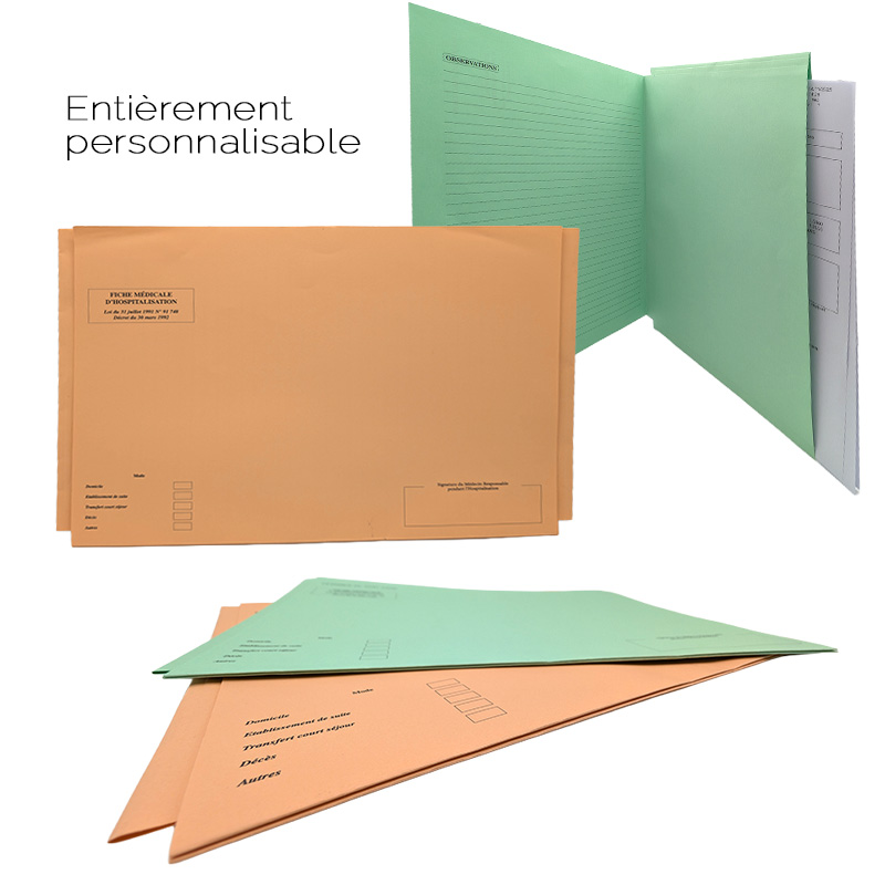 pochettes papier personnalisables