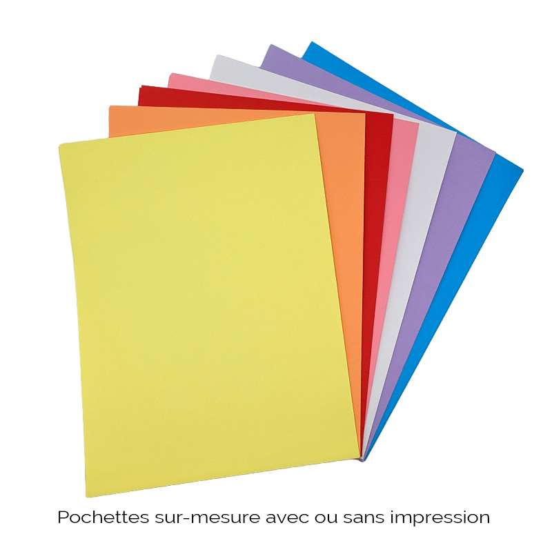 Pochettes cartonnées sur-mesure