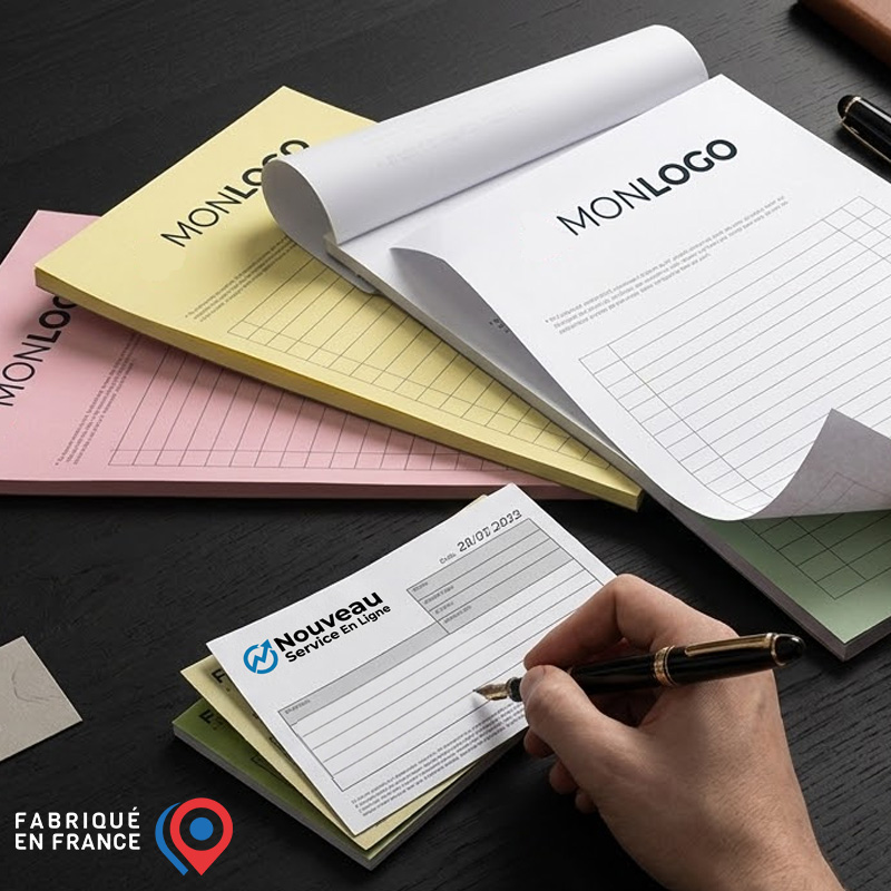 carnets autocopiants personnalisables