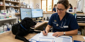 bloc d'ordonnances pour vétérinaires