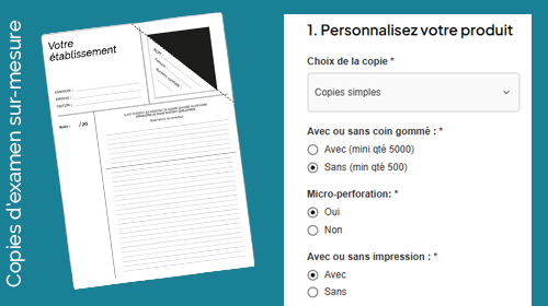 configurateur copies