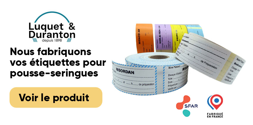 etiquettes pousses seringues sfar