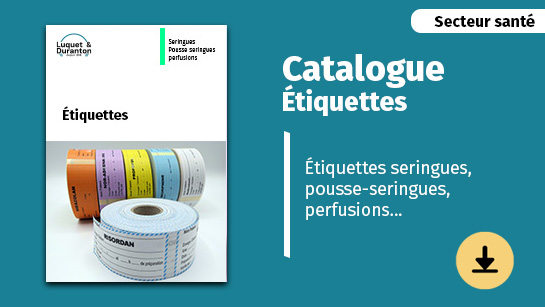 Catalogue étiquettes adhésives