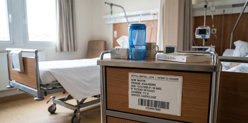 exemple d'étiquettes pour hôpital